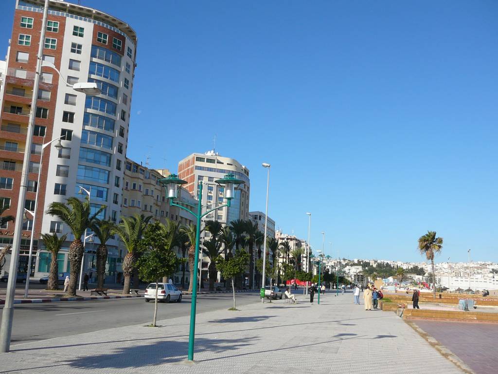 Tanger - Strandpromenade